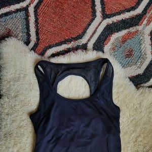 Black fabletics yoga top